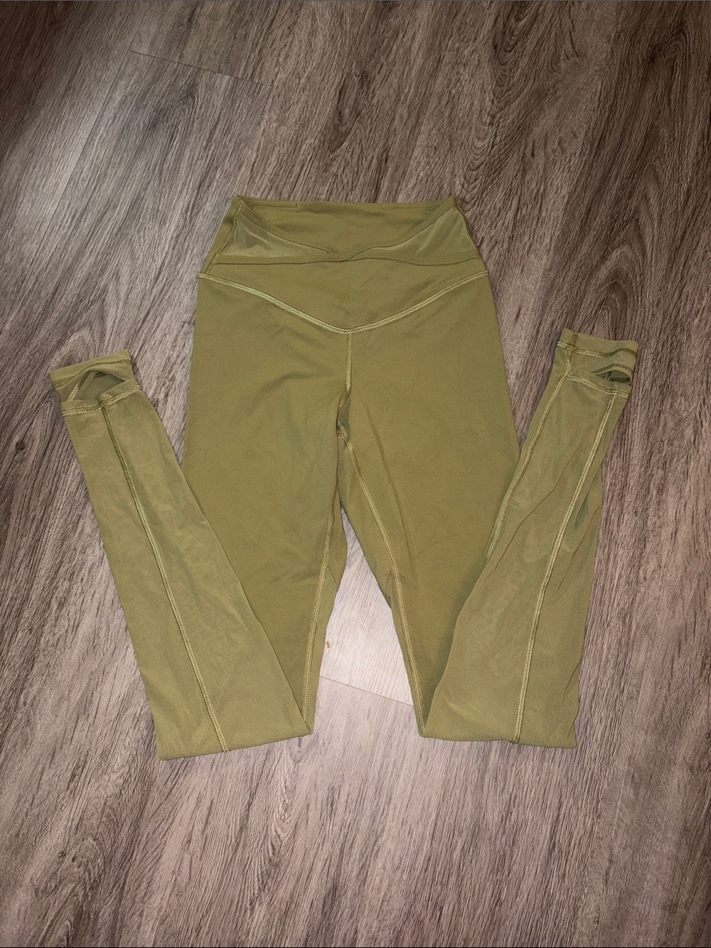 lululemon athletica Nulu Crisscross Mesh Stirrup Tight Leggings
